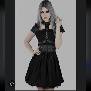 Killstar Black Midnight Muse Dress